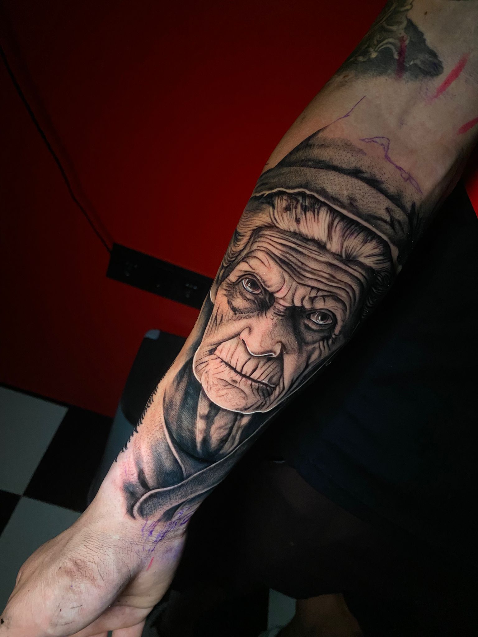 La carniceria tattoo portfolio carne cruda 06